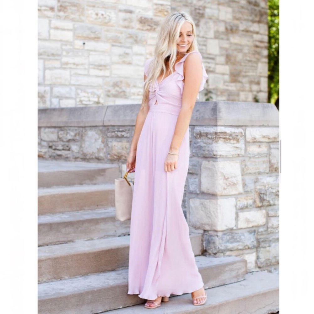 🌸🩷HP🩷🌸 𝗡𝗪𝗧 𝗔𝘀𝘁𝗿 • Golden Hour Jumpsuit - Picture 6 of 7